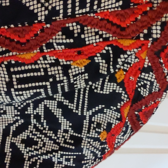 Anthropologie Floreat Dress Medium Embroidered - Picture 4 of 5